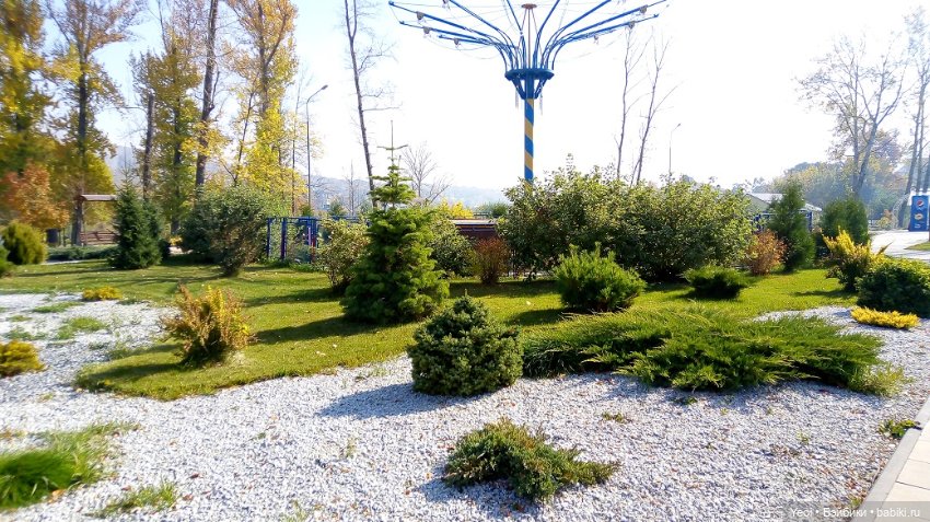 Прогулка в парке, солнечный денек