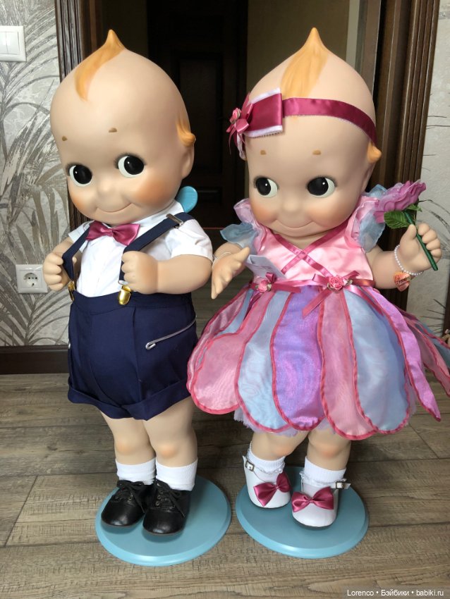 Kewpie... и снова Kewpie — Куклы Kewpie (Кьюпи): ангелочки Rose O'Neill