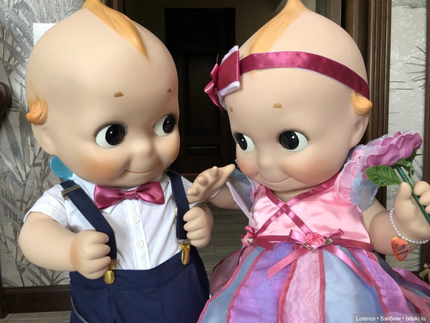 Kewpie... и снова Kewpie — Куклы Kewpie (Кьюпи): ангелочки Rose O'Neill