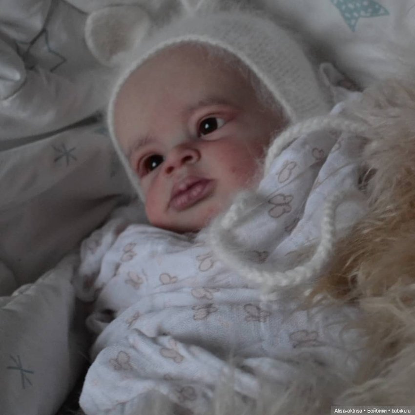 Lenny от Ольги Ауэр в процессе возрождения. Кукла-реборн Анны Морозовой