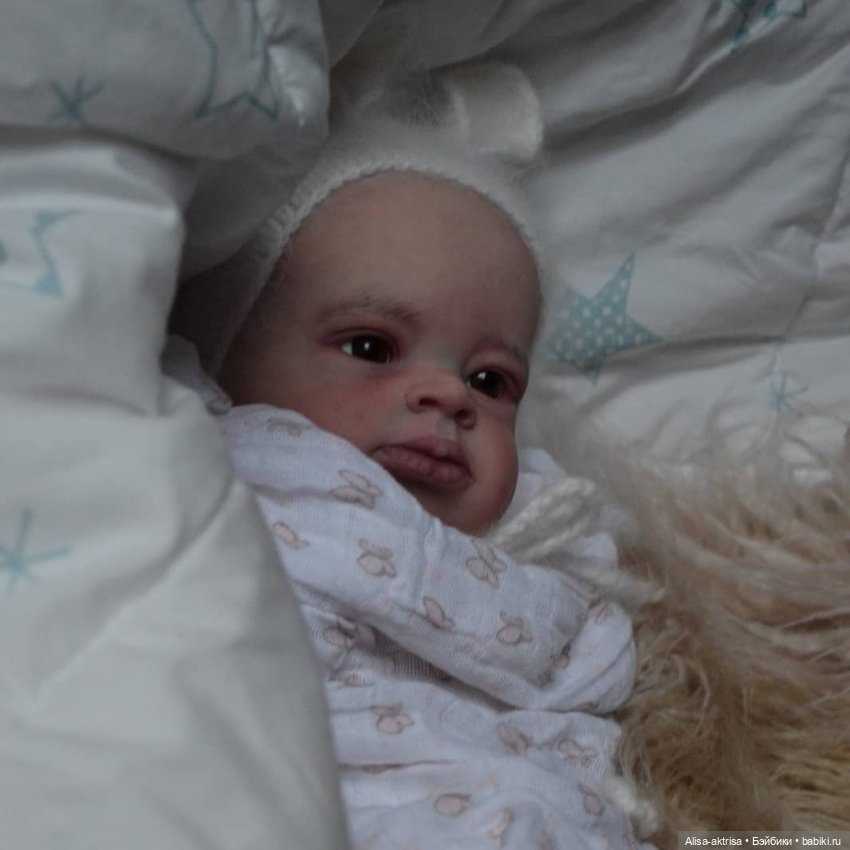 Lenny от Ольги Ауэр в процессе возрождения. Кукла-реборн Анны Морозовой (фото 9)