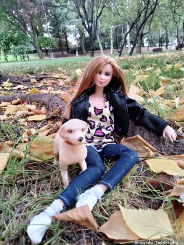 Эльза и Чапа встречают осень (фото 3)