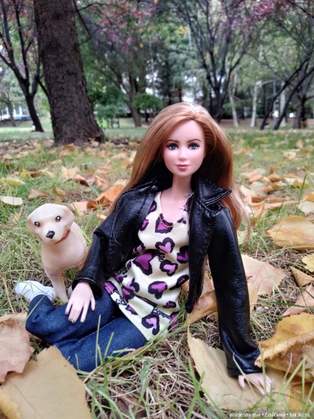 Эльза и Чапа встречают осень (фото 7)