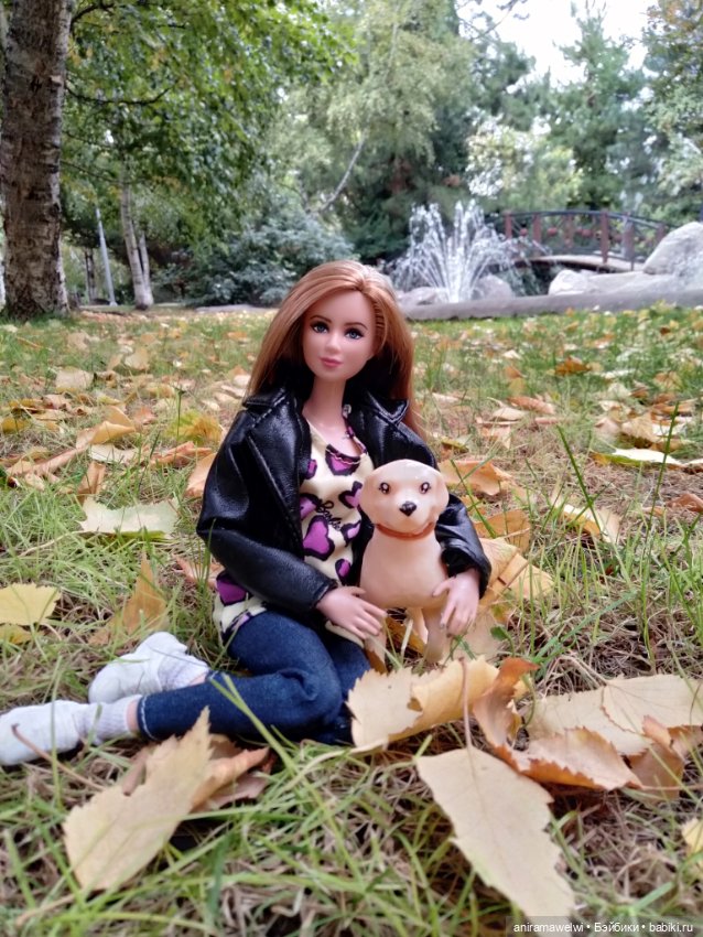 Эльза и Чапа встречают осень (фото 9)