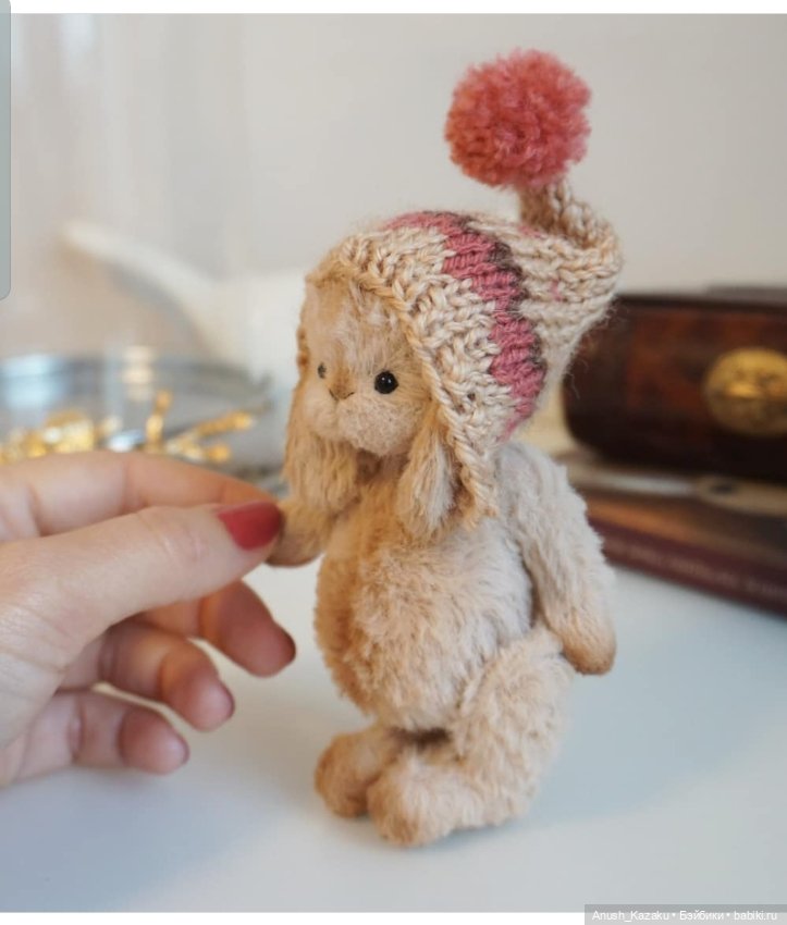 Зайка тедди — Авторские игрушки ручной работы: Тедди (фото 8)