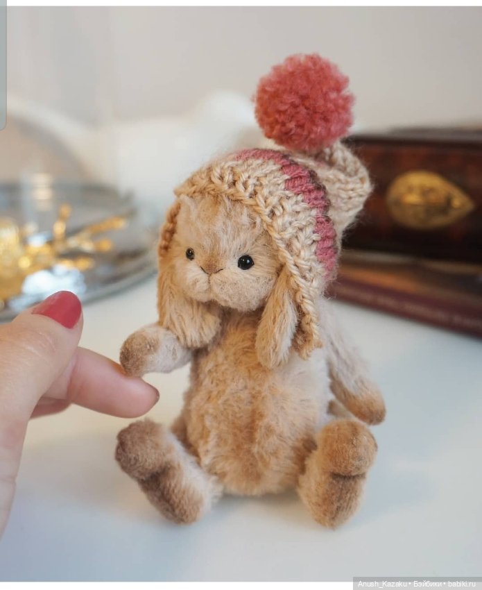 Зайка тедди — Авторские игрушки ручной работы: Тедди (фото 6)
