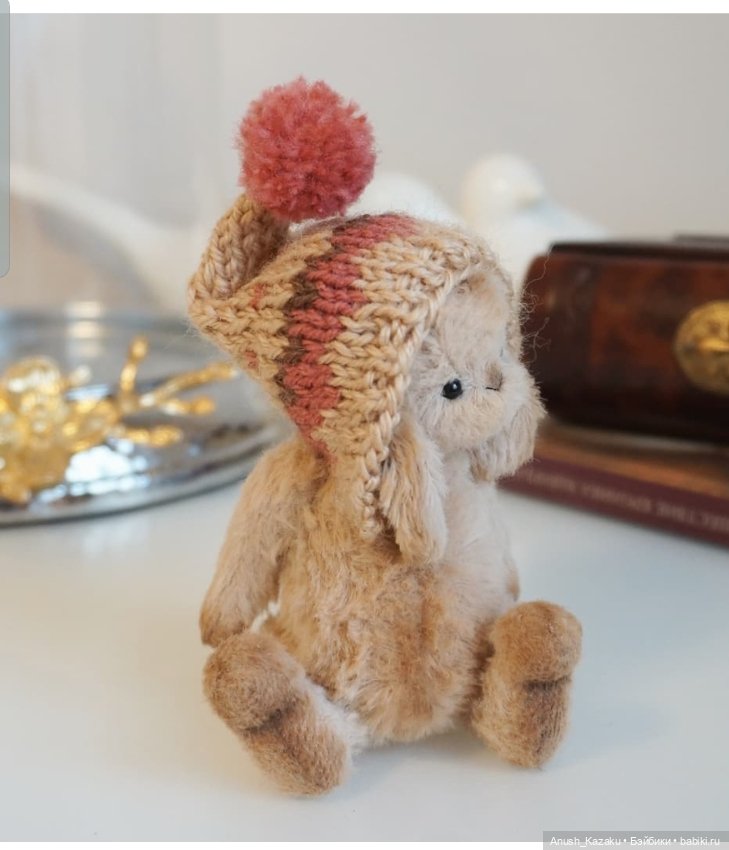 Зайка тедди — Авторские игрушки ручной работы: Тедди (фото 4)