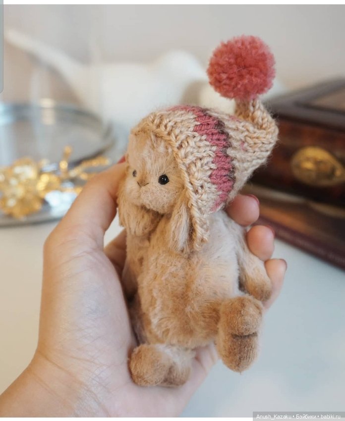 Зайка тедди — Авторские игрушки ручной работы: Тедди (фото 5)