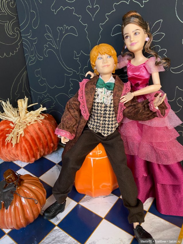 Подготовка к балу Хэлуин — Куклы Harry Potter (Гарри Поттер) Mattel: Wizarding World (фото 5)