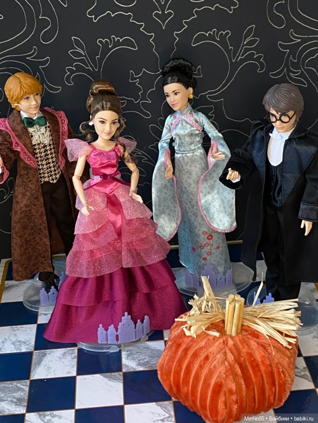 Подготовка к балу Хэлуин — Куклы Harry Potter (Гарри Поттер) Mattel: Wizarding World