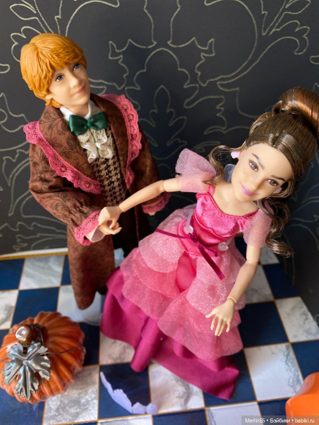 Подготовка к балу Хэлуин — Куклы Harry Potter (Гарри Поттер) Mattel: Wizarding World (фото 4)