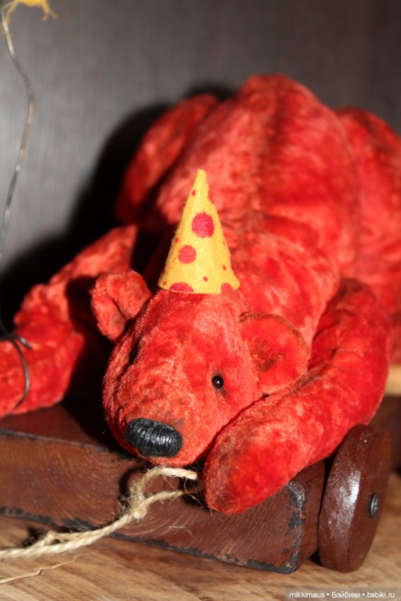 Мишка едет на праздник! Игрушки ручной работы Глазуновой Анны (фото 8)