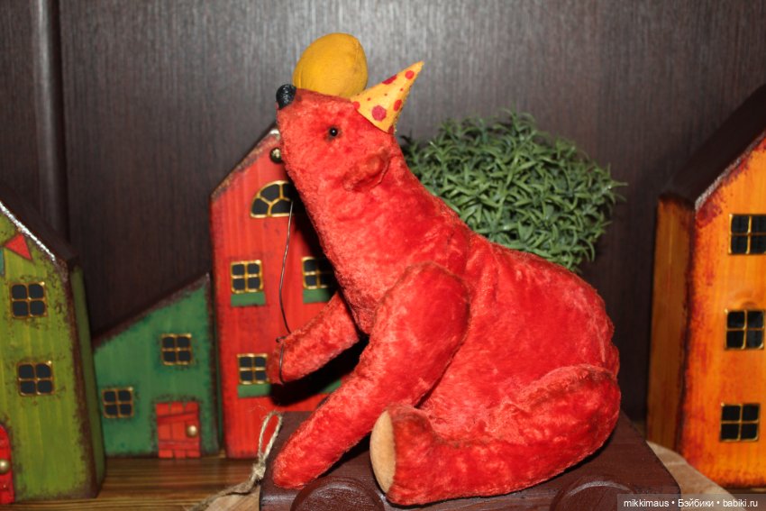 Мишка едет на праздник! Игрушки ручной работы Глазуновой Анны (фото 7)