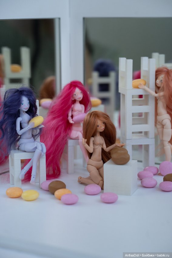 Мои Карамельки — Авторские шарнирные куклы своими руками: лепка (фото 2)