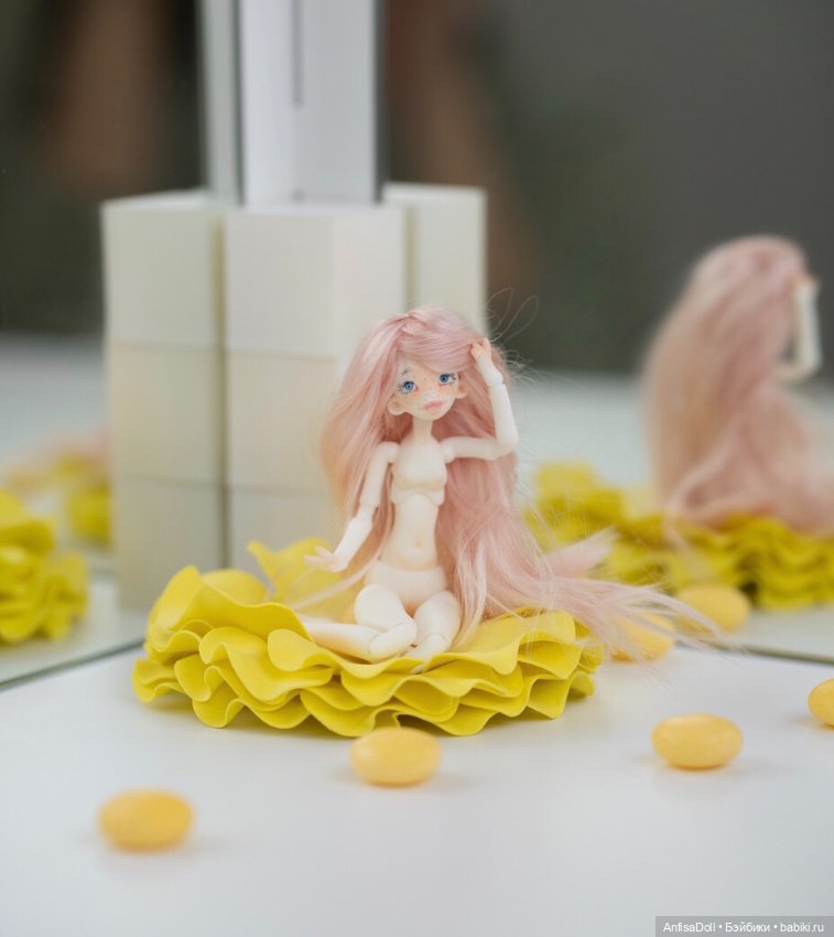 Мои Карамельки — Авторские шарнирные куклы своими руками: лепка (фото 6)