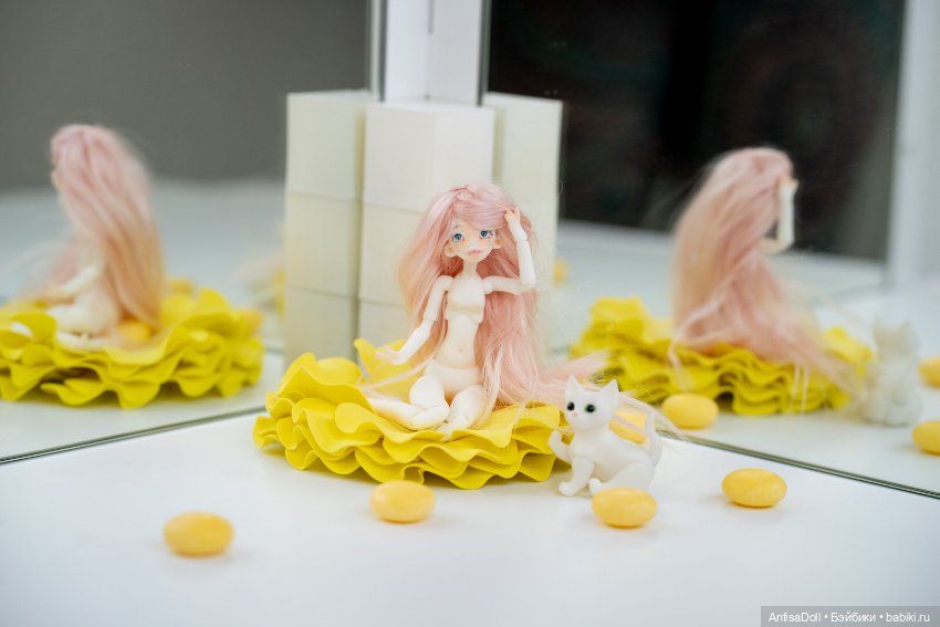 Мои Карамельки — Авторские шарнирные куклы своими руками: лепка (фото 8)