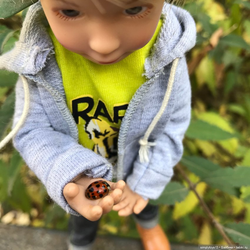 Миша и Осень — Куклы Kathe Kruse (Кате/Кэте Крузе): фото (фото 4)