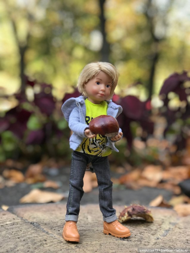 Миша и Осень — Куклы Kathe Kruse (Кате/Кэте Крузе): фото