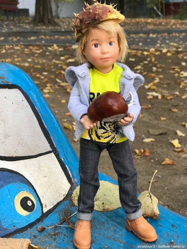 Миша и Осень — Куклы Kathe Kruse (Кате/Кэте Крузе): фото