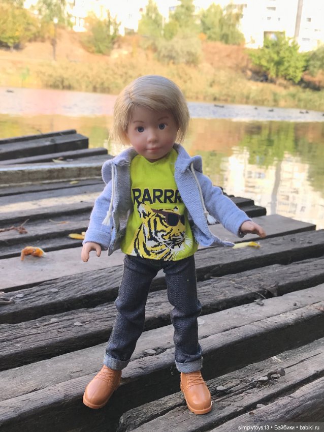 Миша и Осень — Куклы Kathe Kruse (Кате/Кэте Крузе): фото