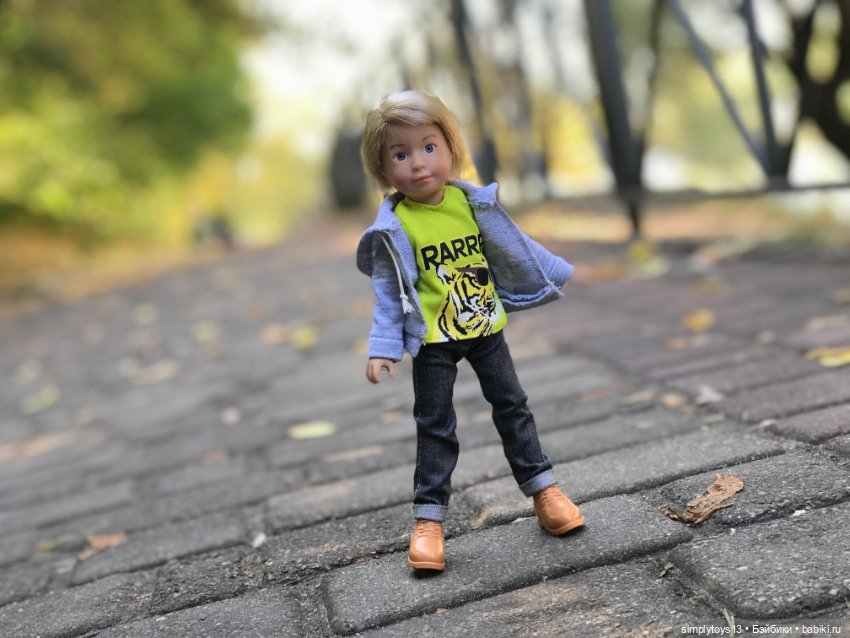 Миша и Осень — Куклы Kathe Kruse (Кате/Кэте Крузе): фото