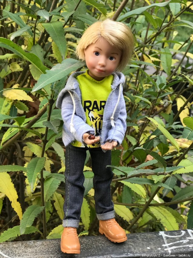Миша и Осень — Куклы Kathe Kruse (Кате/Кэте Крузе): фото (фото 5)