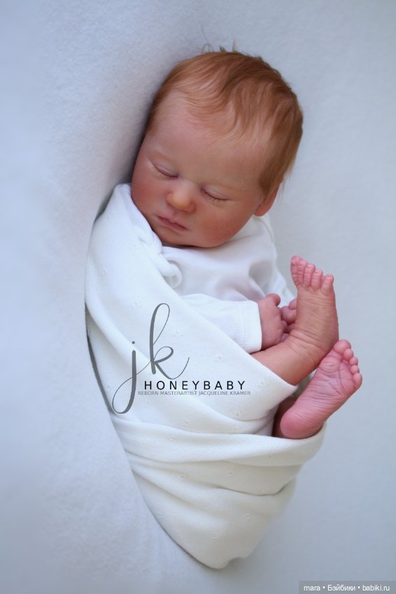 RealBorn Marnie asleep by Bountiful Baby, автор прототипа Jacqueline Kramer (фото 5)