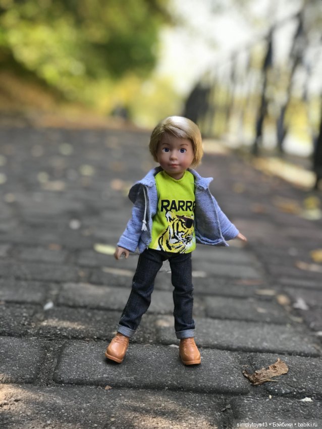 Миша и Осень — Куклы Kathe Kruse (Кате/Кэте Крузе): фото