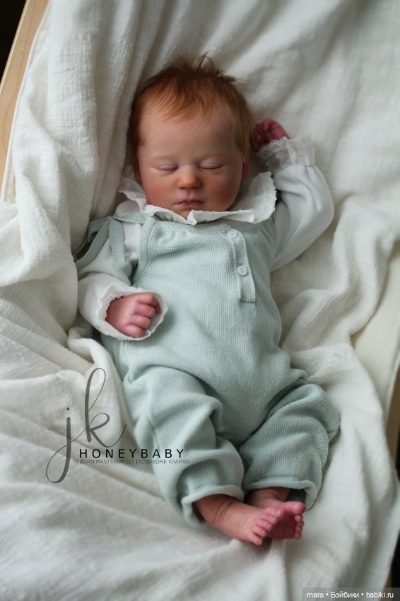 RealBorn Marnie asleep by Bountiful Baby, автор прототипа Jacqueline Kramer (фото 9)