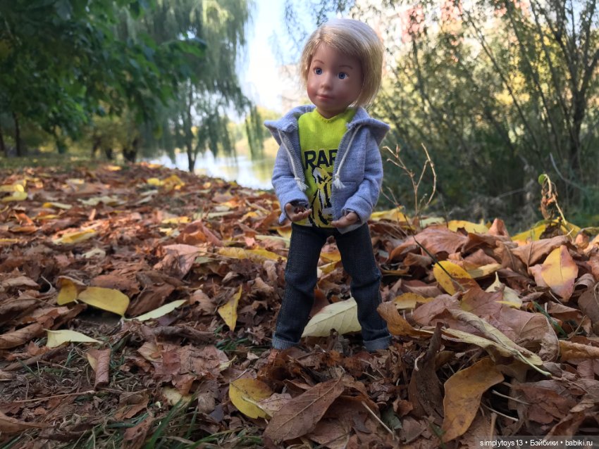 Миша и Осень — Куклы Kathe Kruse (Кате/Кэте Крузе): фото (фото 7)