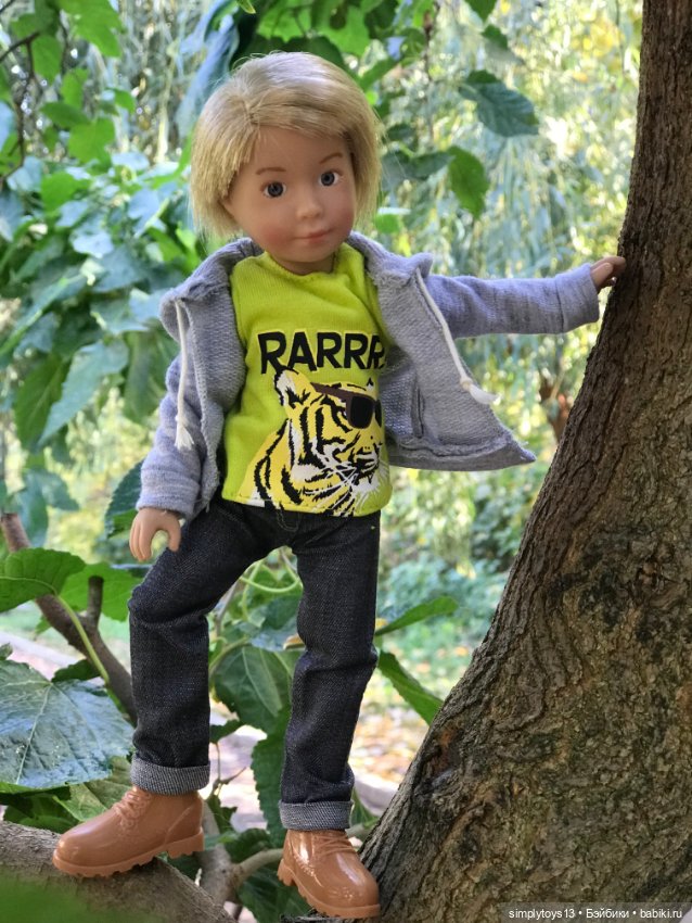 Миша и Осень — Куклы Kathe Kruse (Кате/Кэте Крузе): фото