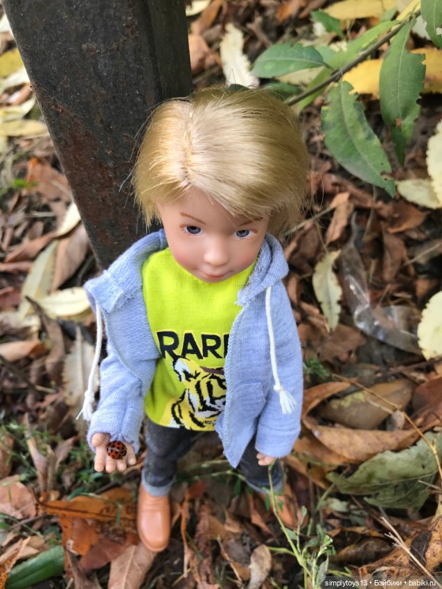 Миша и Осень — Куклы Kathe Kruse (Кате/Кэте Крузе): фото (фото 2)