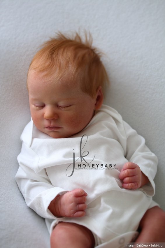RealBorn Marnie asleep by Bountiful Baby, автор прототипа Jacqueline Kramer (фото 7)