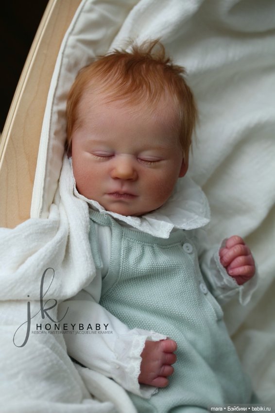 RealBorn Marnie asleep by Bountiful Baby, автор прототипа Jacqueline Kramer (фото 10)