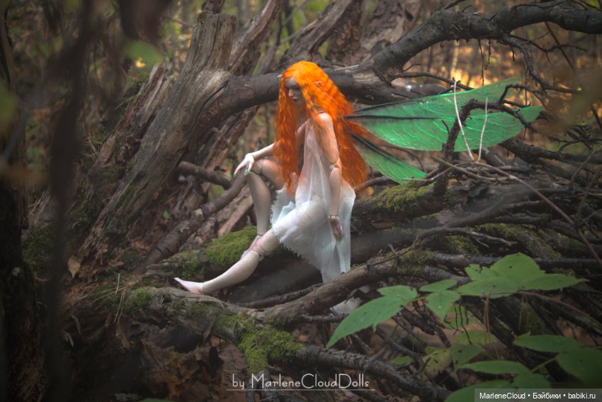 Фея Инлэй — Авторские шарнирные куклы своими руками: лепка (фото 5)