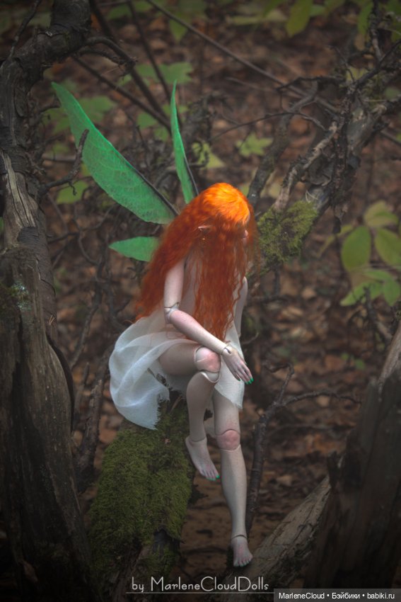 Фея Инлэй — Авторские шарнирные куклы своими руками: лепка (фото 4)