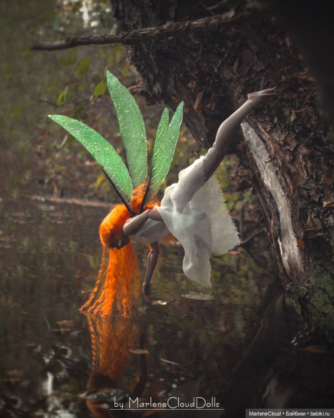 Фея Инлэй — Авторские шарнирные куклы своими руками: лепка