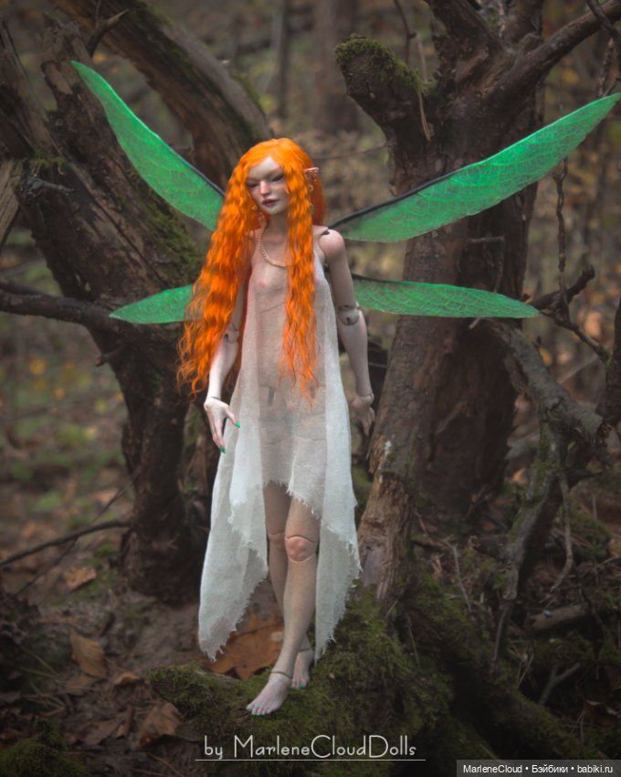 Фея Инлэй — Авторские шарнирные куклы своими руками: лепка (фото 6)