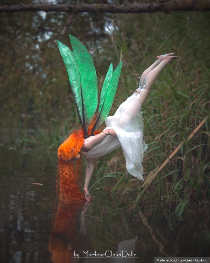Фея Инлэй — Авторские шарнирные куклы своими руками: лепка