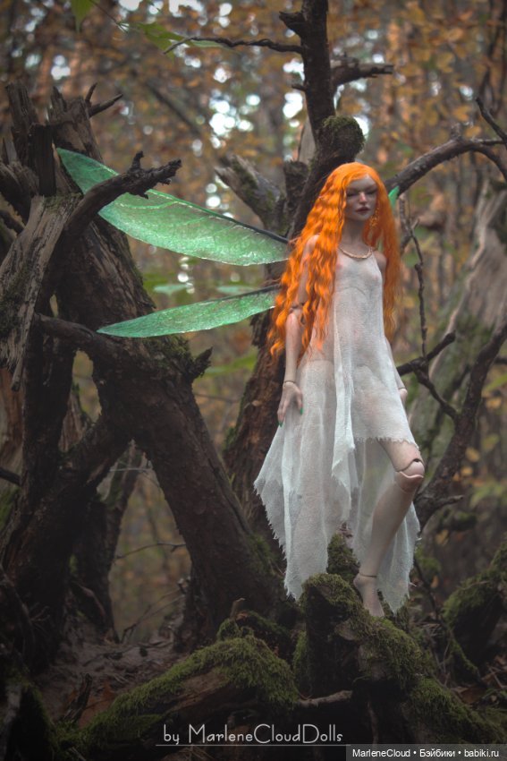 Фея Инлэй — Авторские шарнирные куклы своими руками: лепка (фото 9)