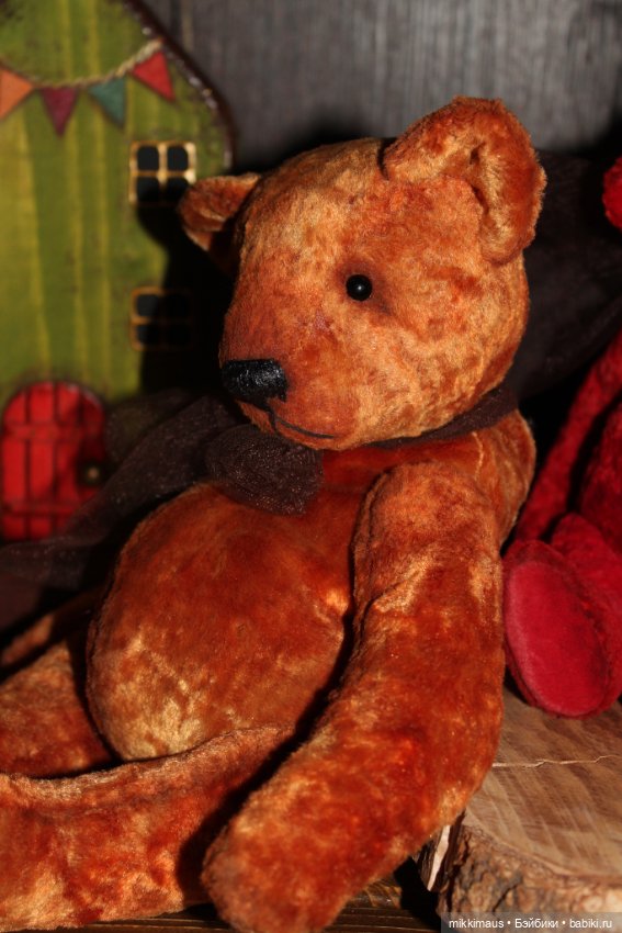 Цвет настроения красный. Мишки Анны Глазуновой (фото 3)