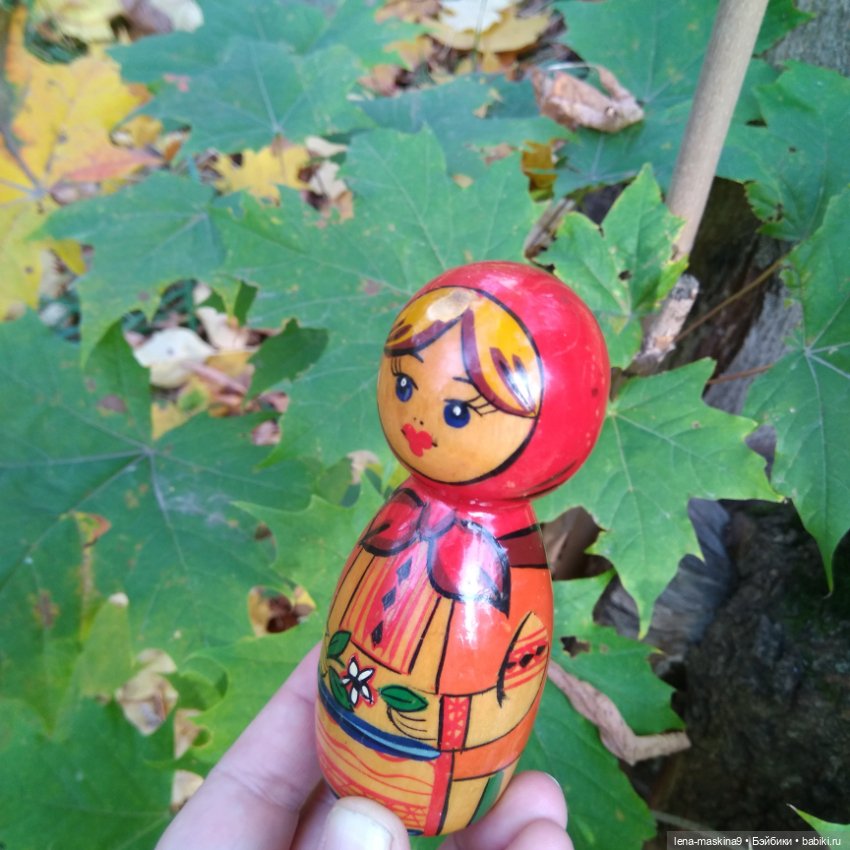 Мы снова вместе! Моя любимая матрёшка
