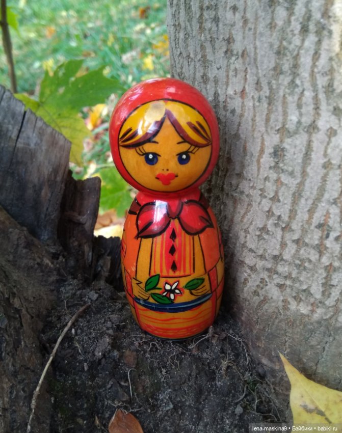 Мы снова вместе! Моя любимая матрёшка
