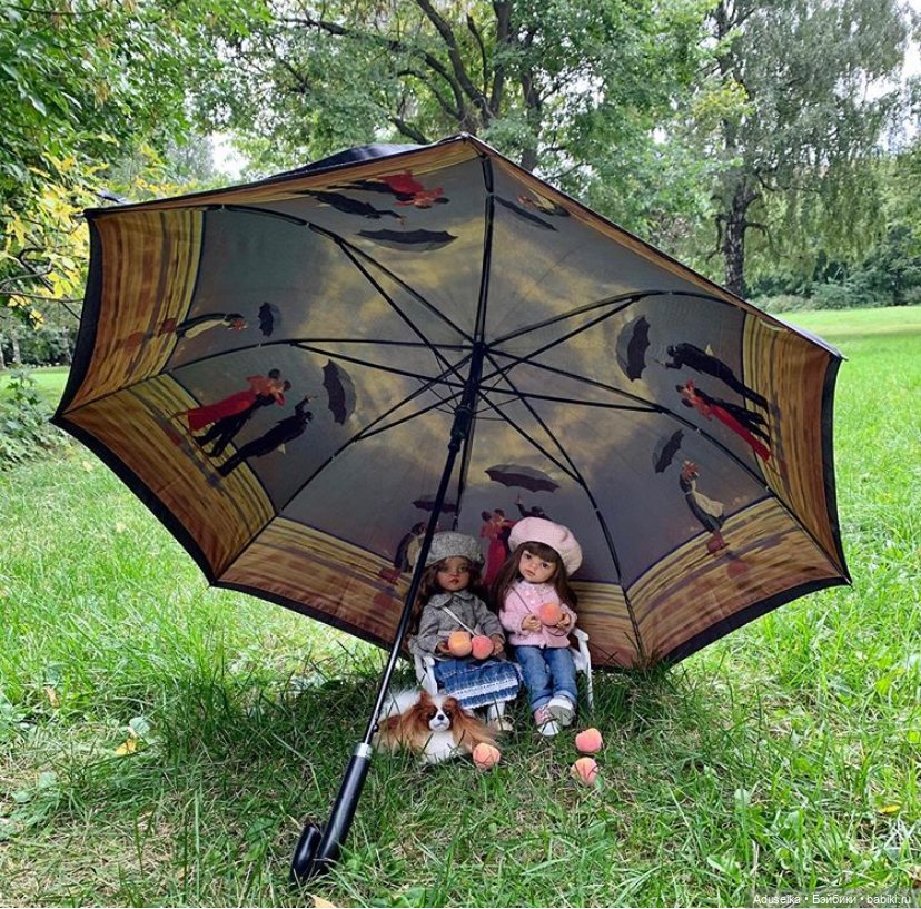 Девочки с персиками — ООАК Paola Reina (Паола Рейна) и испанских кукол: перерисовка (фото 7)