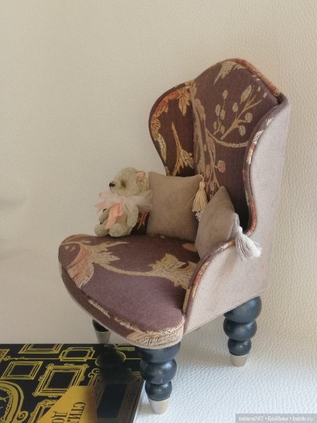 Кресло для кукол — Мебель для кукол и домиков: фото (фото 4)