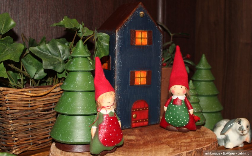 Где живут гномы — Текстильные игрушки и примитивы: кофейные (фото 2)