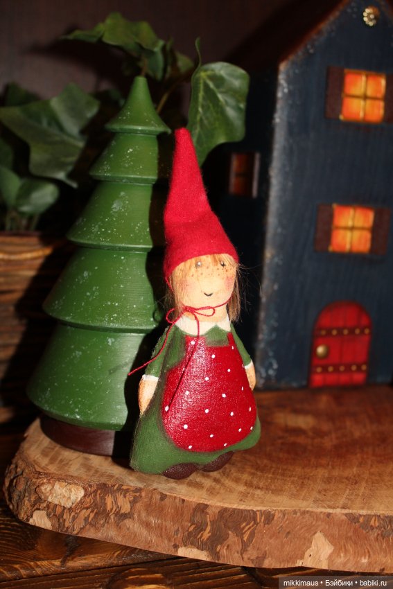 Где живут гномы — Текстильные игрушки и примитивы: кофейные (фото 7)