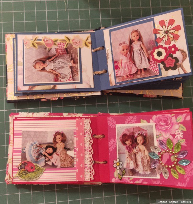 Фотоальбомы для кукол — Аксессуары для кукол своими руками: идеи (фото 10)