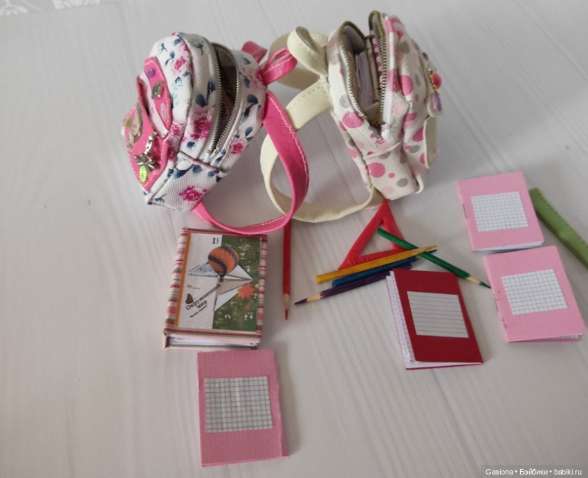 Рюкзачки для кукол — Аксессуары для кукол своими руками: идеи