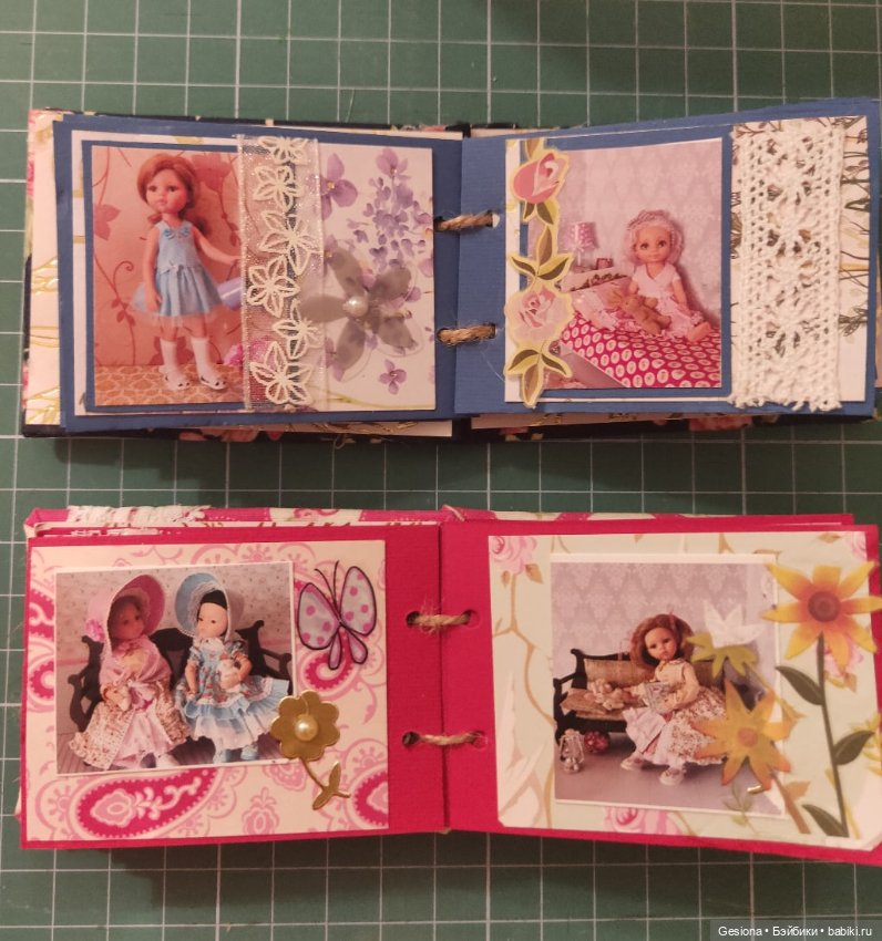 Фотоальбомы для кукол — Аксессуары для кукол своими руками: идеи (фото 9)